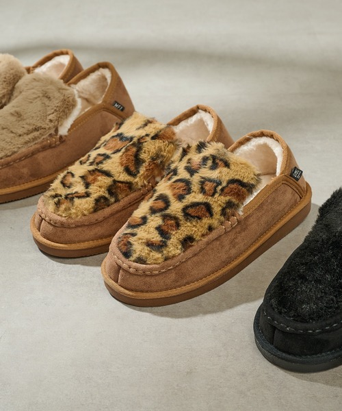 MEI（メイ） デッキシューズ モカシン 「MEI」FUR MOCCASIN / ファー