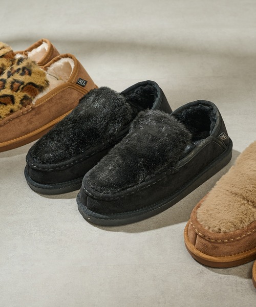 MEI（メイ） デッキシューズ モカシン 「MEI」FUR MOCCASIN / ファー