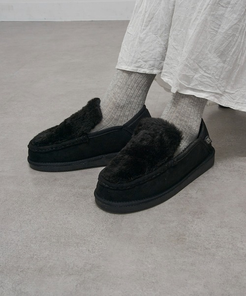 MEI（メイ） デッキシューズ モカシン 「MEI」FUR MOCCASIN / ファー