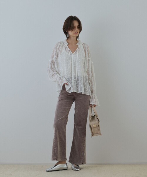 グレースコンチネンタル（GRACE CONTINENTAL）/ヨウリュウembカフタンブラウス GRACE CONTINENTAL（グレースコンチネンタル） ブラウス シャツ