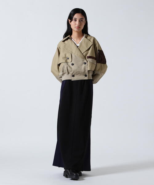 AULA AILA（アウラ アイラ） トレンチコート コート 別注トレンチMA-1