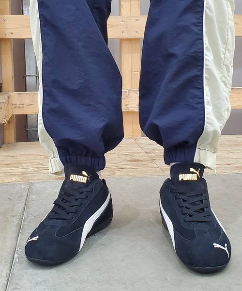 PUMA（プーマ） ローカットスニーカー 23cm ブラック×ピンク