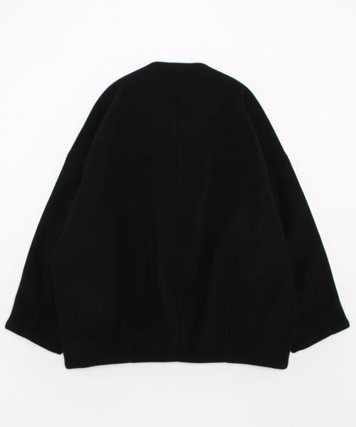 ELENDEEK（エレンディーク） ノーカラーコート FREE カーキ レディース