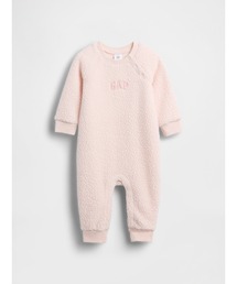 GAP（ギャップ） ベビー服 ロンパース GAPロゴ ボア カバーオール