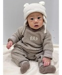 ベビー服 ロンパース GAPロゴ ボア カバー...の詳細画像5