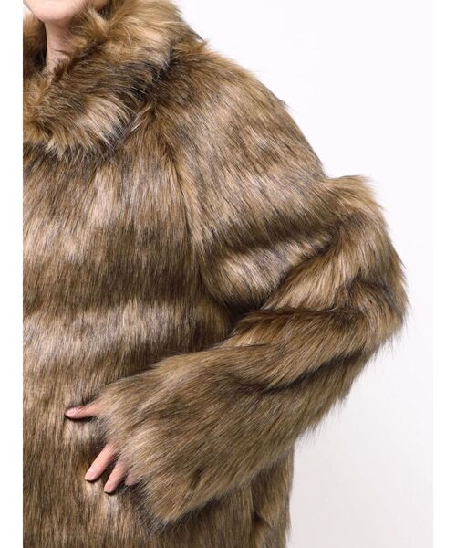 MURUAファーコート 着用2回 極美品 MURUAファーコート