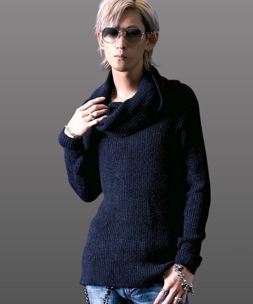FUGA セーター ニット 「FUGA/フーガ」ボリュームネックドレープニット