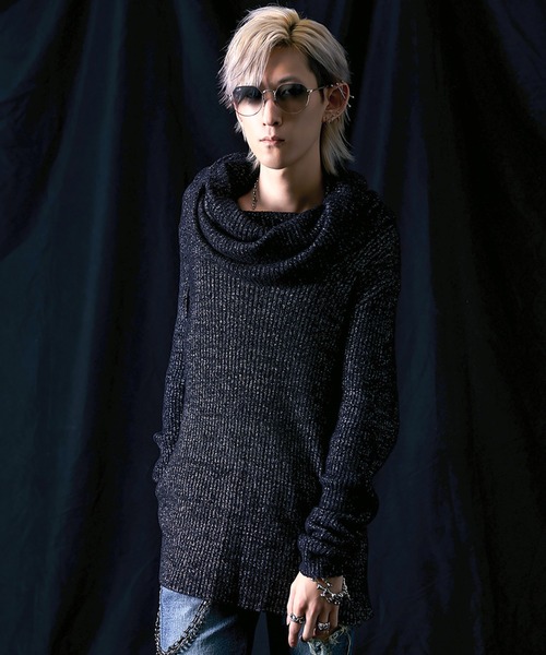 FUGA セーター ニット 「FUGA/フーガ」ボリュームネックドレープニット