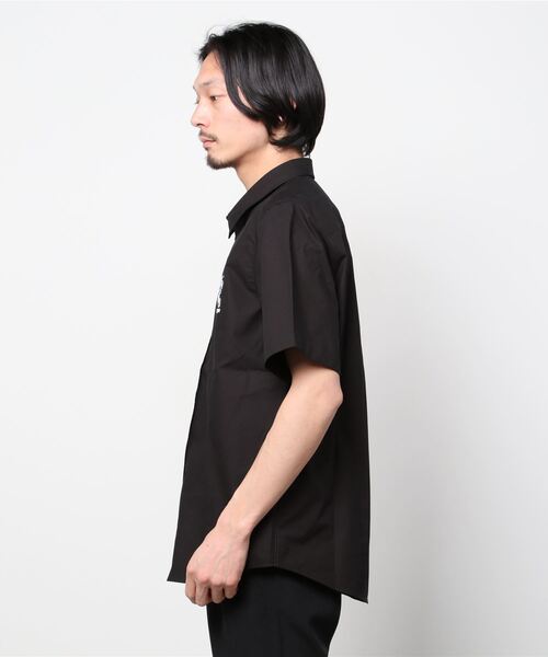 「DIESEL」 半袖シャツ LARGE ブラック メンズの画像