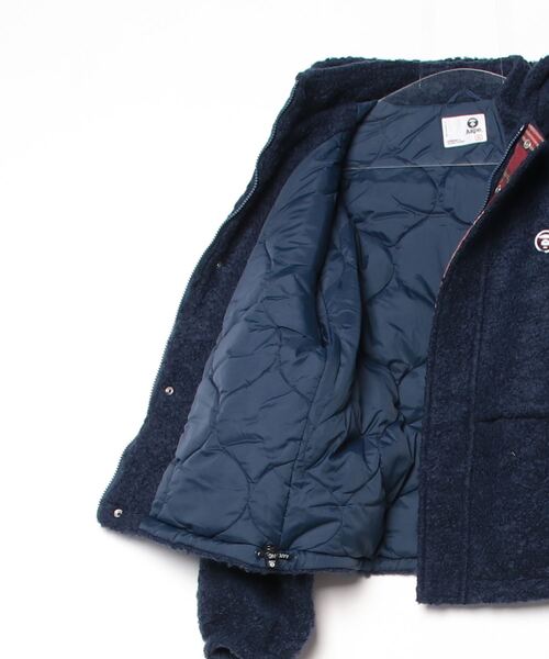 ミリタリージャケット モッズコート AAPE MAIN JACKET レディースの画像
