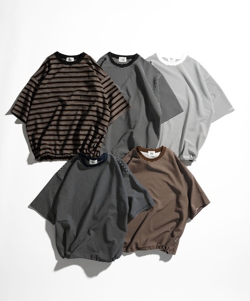 「WETTEMPT」 半袖Tシャツ MEDIUM ブラック系その他 メンズ_画像7