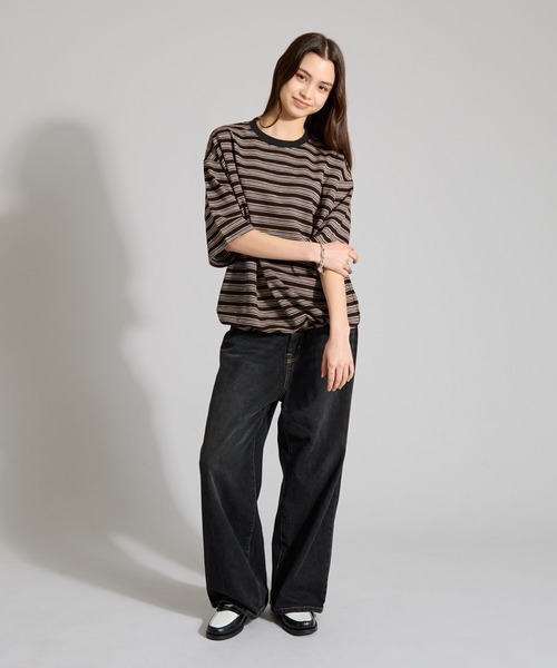 「WETTEMPT」 半袖Tシャツ MEDIUM ブラック系その他 メンズ_画像8