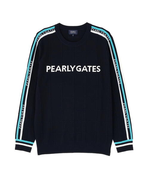 PEARLY GATES（パーリーゲイツ） セーター ニット 12G地柄クルーネック