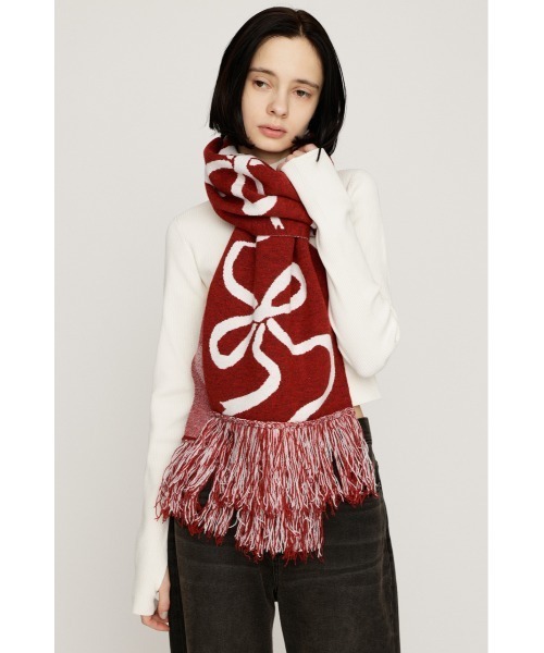 SLY（スライ） マフラー ストール RIBBON JQ MUFFLER リボン