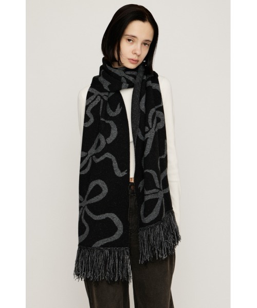 sly SLY スライ　ファー　スヌード　マフラー SLY（スライ） マフラー ストール RIBBON JQ MUFFLER リボン