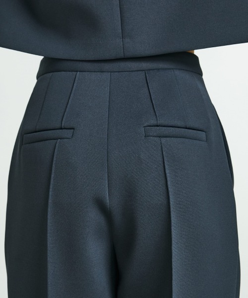 「ESSENTIAL」 パンツ 36 ネイビー レディース_画像6