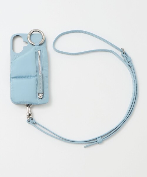 【新品】ajew PUFFER iPhone16 ケース ライトブルー ajew（エジュー） スマホケース 「ajew」PUFFER iPhone16ケース