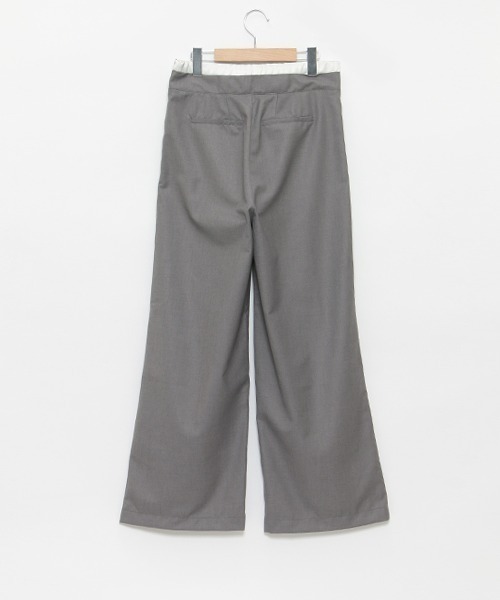 「petit main LIEN」 イージーパンツ S グレー レディース_画像7