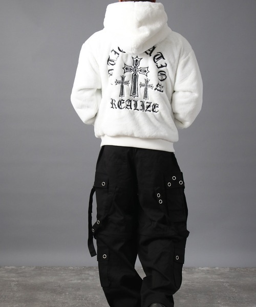 NYLAUS（ナイラス） パーカー 「NYS」オールドイングリッシュ クロス