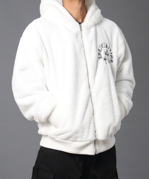 NYLAUS（ナイラス） パーカー 「NYS」オールドイングリッシュ クロス