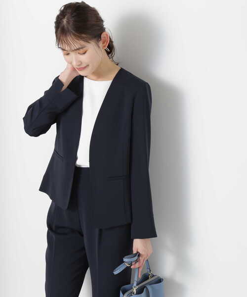 「NATURAL BEAUTY BASIC」 半袖ブラウス SMALL オフホワイト レディース_画像6