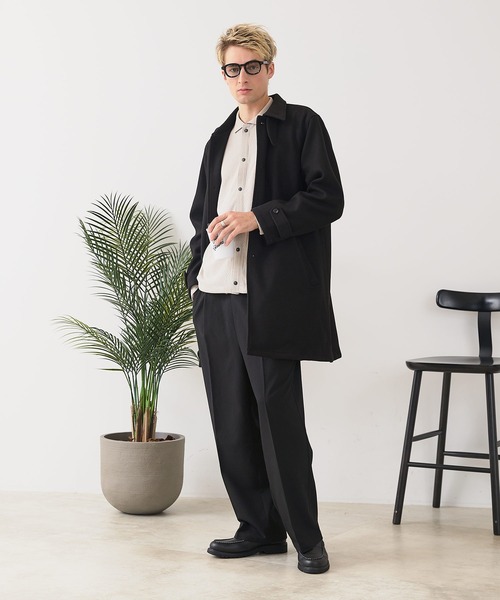 Blue Standard（ブルースタンダード） チェスターコート コート 「BLUE