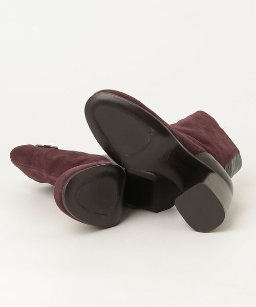 「ALBERTO FERMANI」 ブーツ 37.5 パープル レディース_画像3