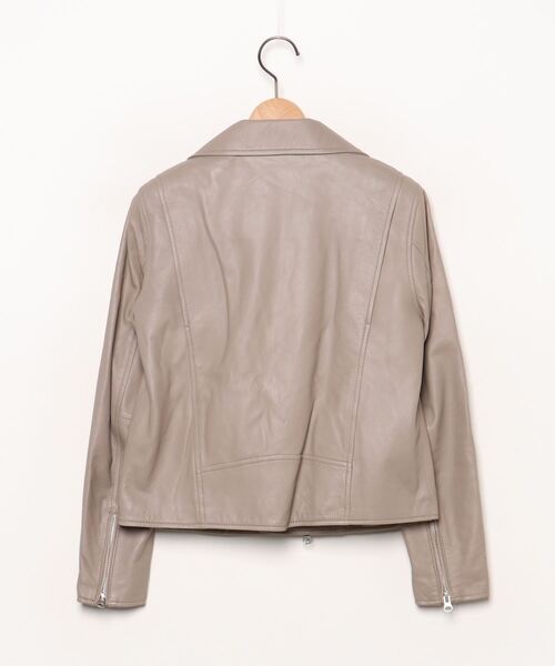 SLOBE IENA（スローブイエナ） レザーブルゾン 36 ブラウン レディース