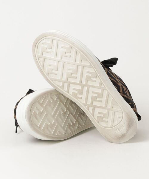 FENDI（フェンディ） ローカットスニーカー 35 ゴールド レディース