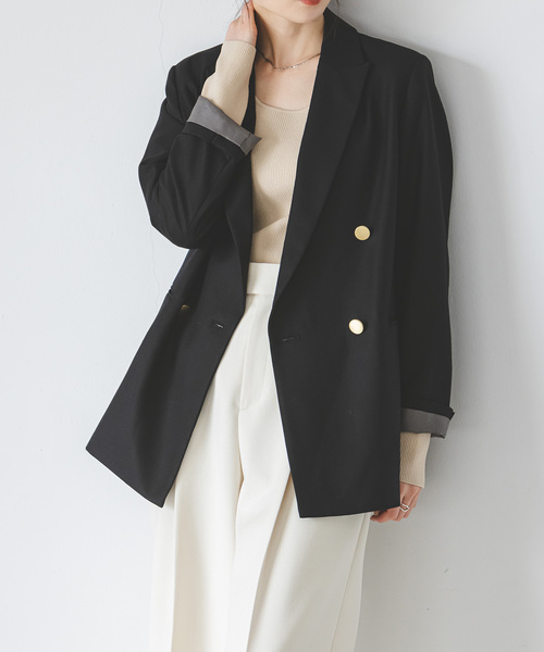 NOBLE（ノーブル） テーラードジャケット 38 ベージュ レディース