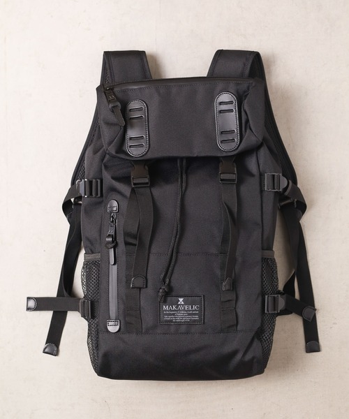 「MAKAVELIC」 リュック - ブラック レディース_画像6
