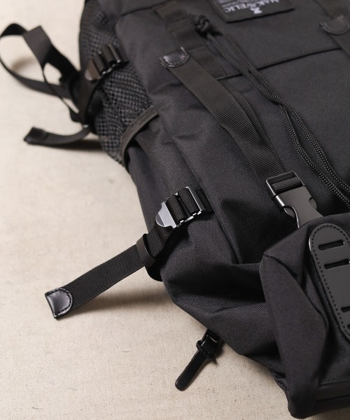 「MAKAVELIC」 リュック - ブラック レディース_画像10