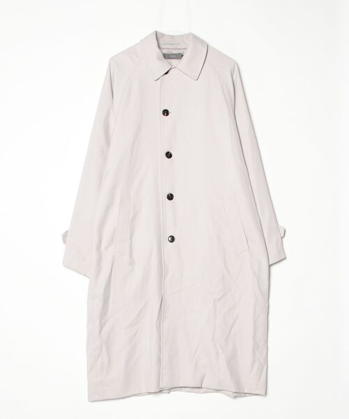 CLEL（クレイル） ステンカラーコート S ライトグレー メンズ