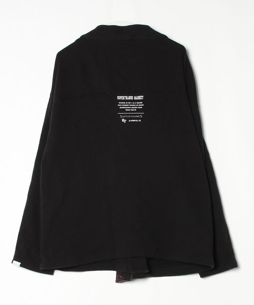 「SUPERTHANKS」 スウェットカットソー M ブラック メンズ_画像2