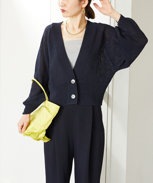 VERMEIL par iena（ヴェルメイユパーイエナ） ニットカーディガン FREE