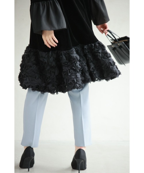 「CAWAII」 長袖ワンピース FREE ブラック レディース_画像5