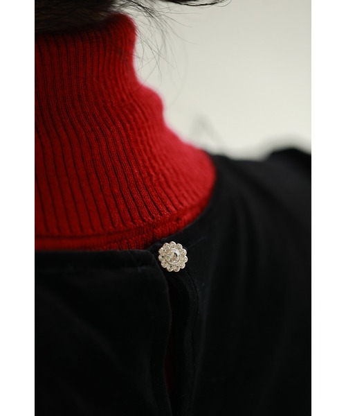 「CAWAII」 長袖ワンピース FREE ブラック レディース_画像8