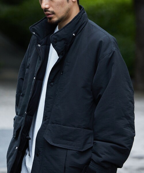 「FREAK'S STORE」 マウンテンパーカー MEDIUM ブラック メンズの画像2