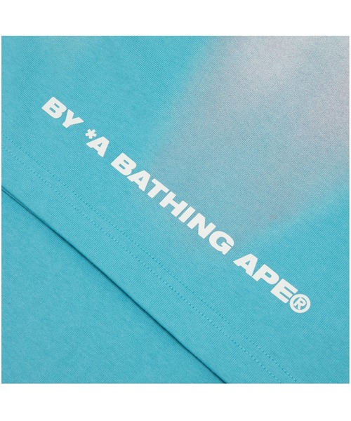 「AAPE BY A BATHING APE」 7分袖Tシャツ MEDIUM ブラック メンズ_画像8