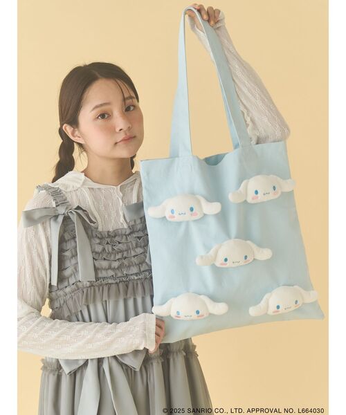 merry jenny（メリージェニー） トートバッグ もこもこシナモロール