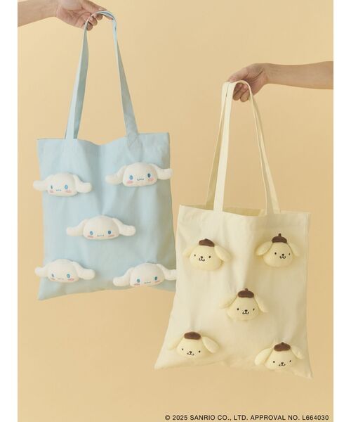 merry jenny（メリージェニー） トートバッグ もこもこシナモロール