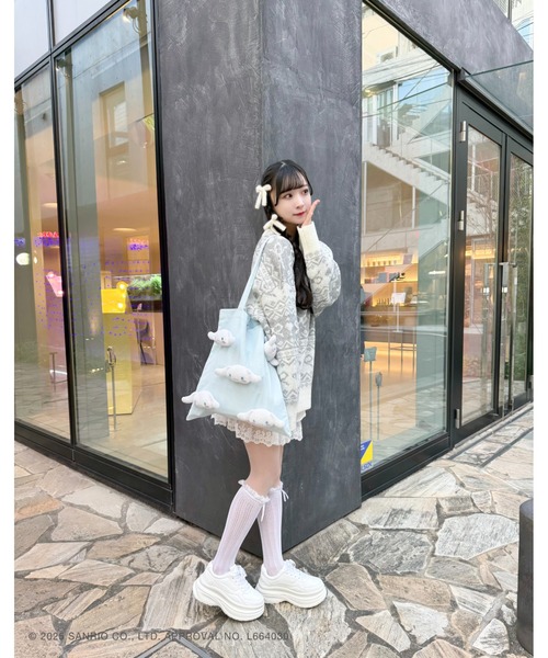 merry jenny（メリージェニー） トートバッグ もこもこシナモロール