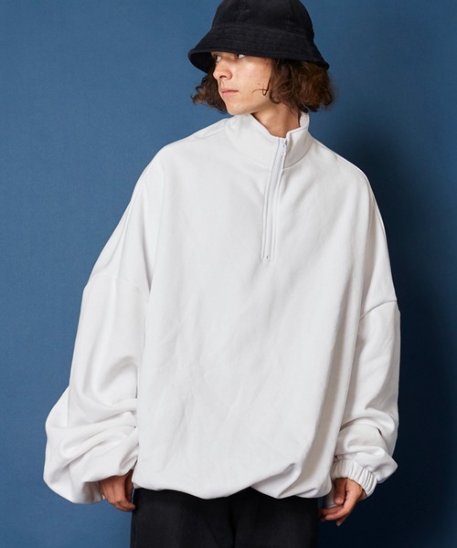 「unrelaxing」 スウェットカットソー FREE ブラック メンズ_画像2