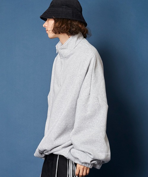 「unrelaxing」 スウェットカットソー FREE ブラック メンズ_画像9