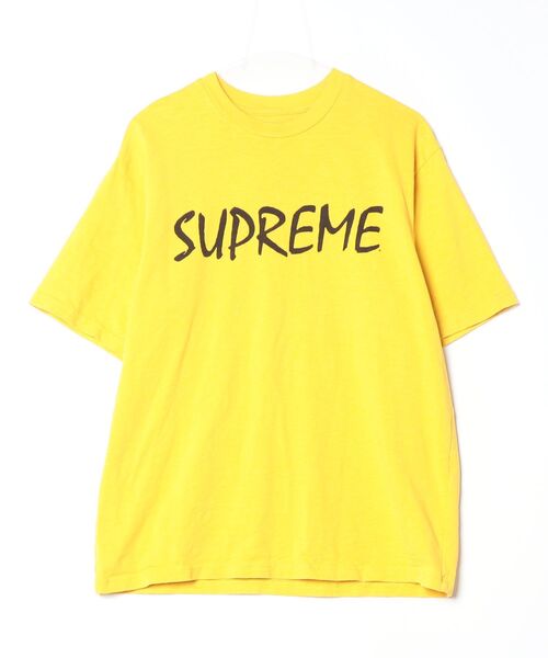 Supreme（シュプリーム） 半袖Tシャツ M イエロー メンズ : ZOZOTOWN