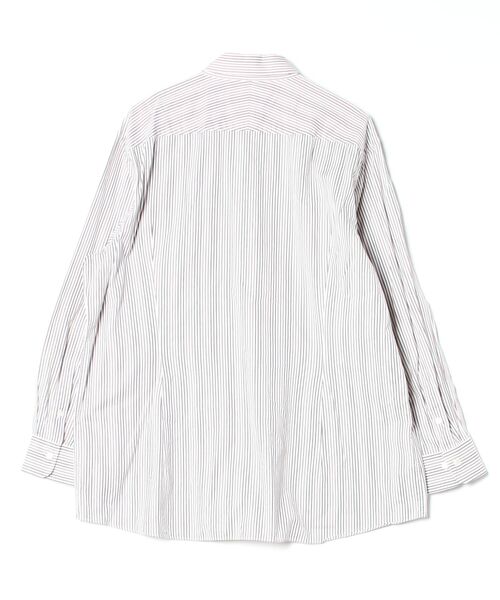 BURBERRY（バーバリー） ストライプ柄長袖シャツ 3L ブラウン メンズ