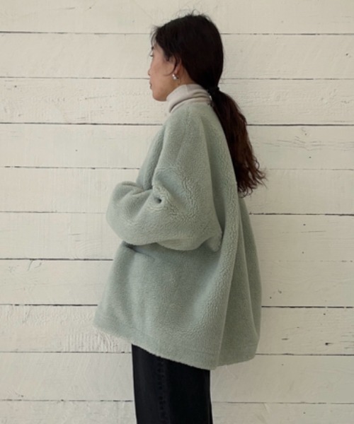 Mila Owen（ミラオーウェン） ノーカラージャケット 1 グレー