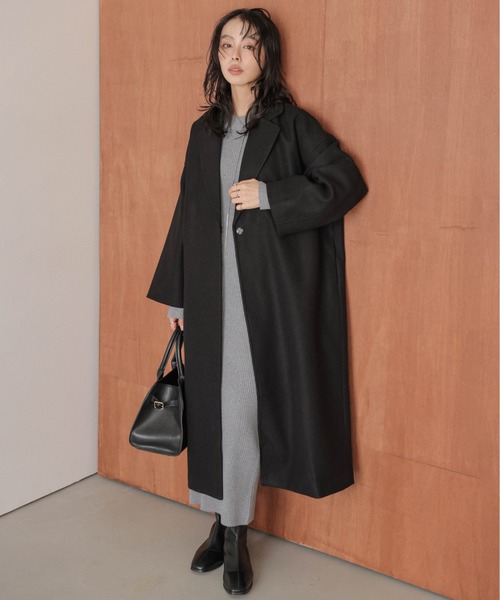 美品⭐ティノラス ラムレザー チェスターコート M 羊革 ブラック 黒 赤 高級 ラム革 チェスターコート メンズ ブラック M/L/LL/3L/ 6022-A