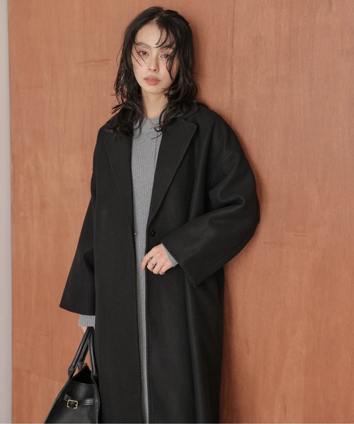 La-gemme（ラジェム） コート チェスターコート ロングチェスター