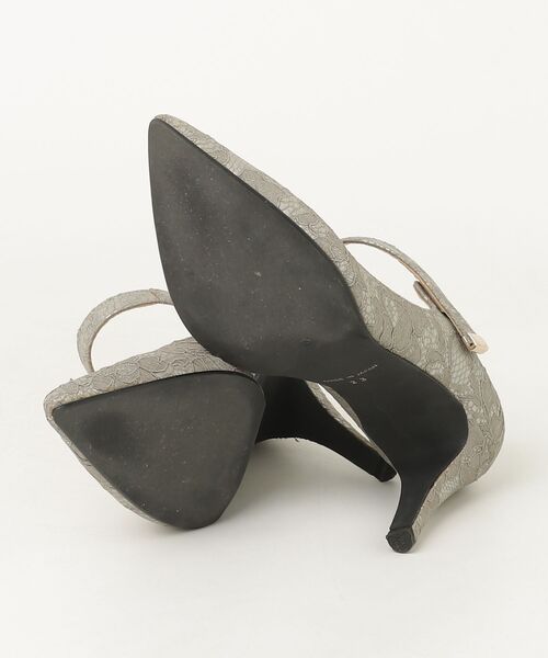 「VIVA ANGELINA」 パンプス 23cm グレー レディース_画像3